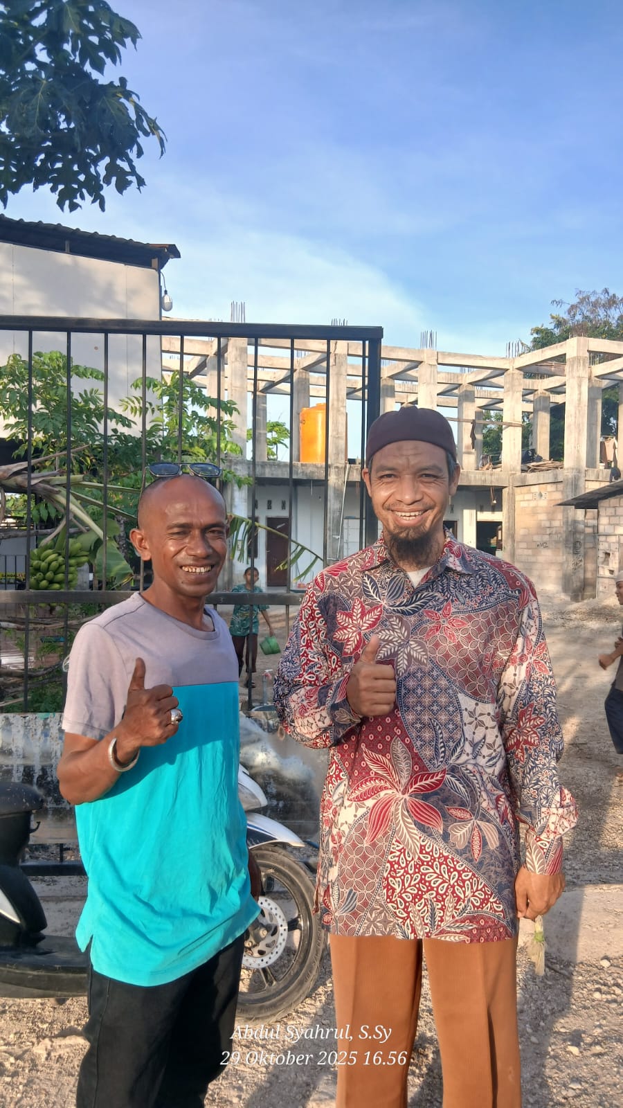 Ketua RT Menjaga dan Memastikan Keamanan PPTQ Al-Wahdah Kota Kupang